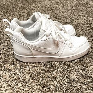 Nike Court Borough Low (GS) - Triple White